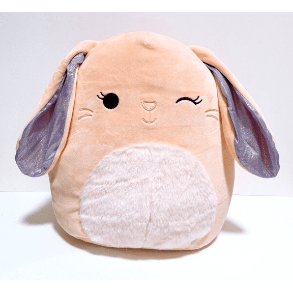 Squishmallows 2023 Easter Squad A 12" Satine the Orange Bunny Plush Doll Toy
