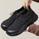 thumbnail image 5 of Zapatillas de zapatillas para mujeres zapatillas de zapatillas de malla transpirable espesor plano zapatos planos anti-slip zapatos, 5 of 7