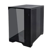 Lian-Li O11 Vision Compact Tempered Glass ATX Mid Tower Computer Case, Black