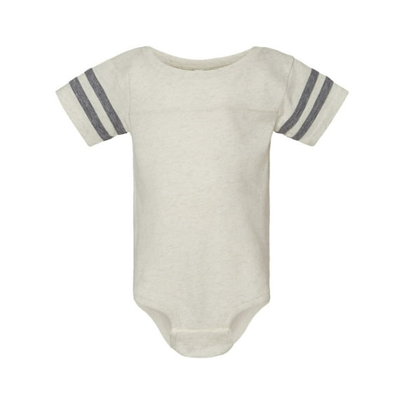 Rabbit Skins Infant Football Fine Jersey Bodysuit