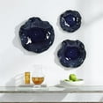 thumbnail image 2 of Uttermost Abella Blue Ceramic Wall Decor, S/3, 2 of 8