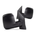 thumbnail image 2 of For Chevy Express 1500 2008-2014 Door Mirror Driver and Passenger Side | Pair | Manual Folding | Non-Heated| Textured Black | Replacement For 20838065, 20838066 | GM1320395, GM1321395, 2 of 8
