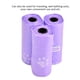 thumbnail image 4 of Bolsas para excrementos de mascotas ANGGREK 20 Rollos Morado, 4 of 7