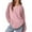 Pink, variant on Oplxuo Oversized Sweatshirt for Women 2025 Fall Patchwork Crewneck Long Sleeve Pullover Tops Loose Fit Casual Raglan Shirts