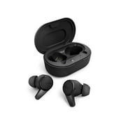 Philips T1207 True Wireless Headphones with up to 18 Hours Playtime and IPX4 Water Resistance, Black