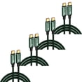 thumbnail image 1 of Cable Tipo C de 2m GoldTip 2II 4Pzas 2m Rápida 240W 5-A Tipo C Tipo C Verde., 1 of 1
