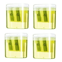 Ohmyroo Transparent Candy Color Pencil Sharpener Exquisite Practical Stationery Tool