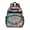 Rainbow Tie Dye, variant on Colorful Rainbow Tie Dye Spiral Pattern Backpack for School,Cute School Bag,Schoolbag with Adjustable Shoulder Straps & Padded Back,15.25"x11.5"x5.25"