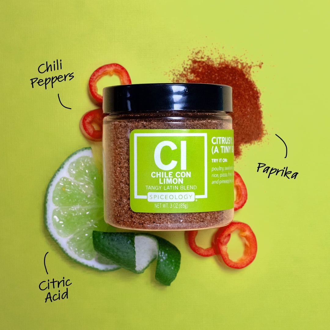 Spiceology Chile con Limon Seasoning Blend, 3 oz Jar