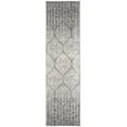 thumbnail image 3 of SAFAVIEH Madison Leighton Geometric Runner Rug, Grey/Ivory, 2'3" x 20', 3 of 3