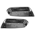 thumbnail image 3 of TRQ Chrome Mirror Cap Driver Passenger Pair for Sierra Silverado Pickup Truck MCA08442 Fits select: 2014-2019 CHEVROLET SILVERADO, 2014-2019 GMC SIERRA, 3 of 4