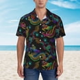 thumbnail image 3 of Mens Casual Hawaiian Shirts Short Sleeve Button Down Beach Shirts Shirts, 3 of 8