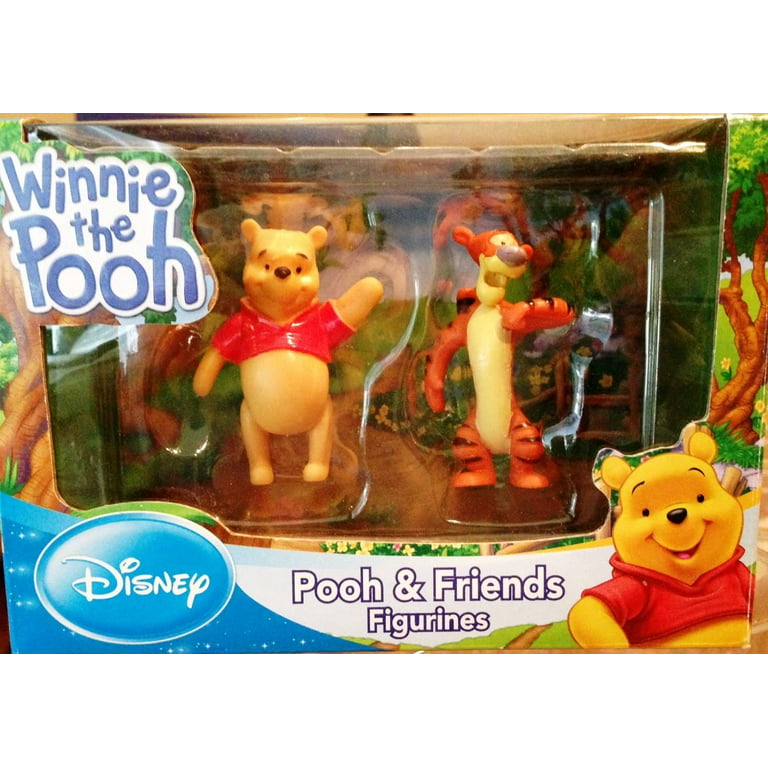 Disney Pooh & Friends Figurines Winnie the Pooh & Tigger Micro Figure Set  1