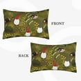 thumbnail image 4 of Balery Gnomes Playing in the Garden Bedding Queen Pillow Cases - Envelope Closure - Soft Brushed Microfiber Fabric - Shrinkage and Fade Resistant Pillow Cases-16"x24", 4 of 9