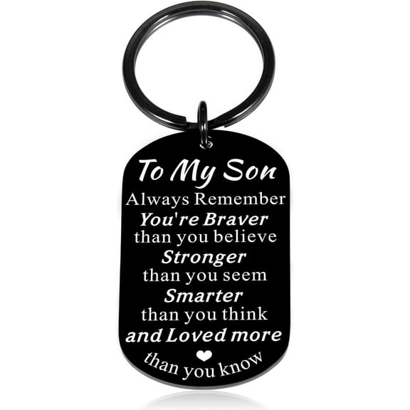 Stocking Stuffers for Teens Boys 16-18 Christmas Keychains White Elephant Gift for Son Santa Swap Gift for Him Christmas Party Gift for Kids 16 18 21 Birthday Gifts from Mom Valentine's Day Gifts