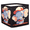 Multicolor 4, variant on CURLYOOT Lovely Elephant Cube Storage Bin, 13 x 13 x 13 Storage Cube Bins for Organizing, Fabric Foldable Baskets with Handles for Closet, Shelves, Clothes