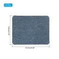 thumbnail image 2 of Denim Iron-on Patches, 6Pcs Sew-on Fabric Patches for Jeans Clothing Repair Shades Decoration Kit, Blue 5 x 3.7", 2 of 5