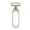 Green, variant on O-Shaped Non-Slip Manual Razor Portable Hair Removal Shaver for Armpit Legs Women Men