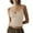 Khaki, variant on Sngxgn Womens Tank Top Casual Crewneck Spring Sleeveless Shirts Curved Hem Tops(White,L)