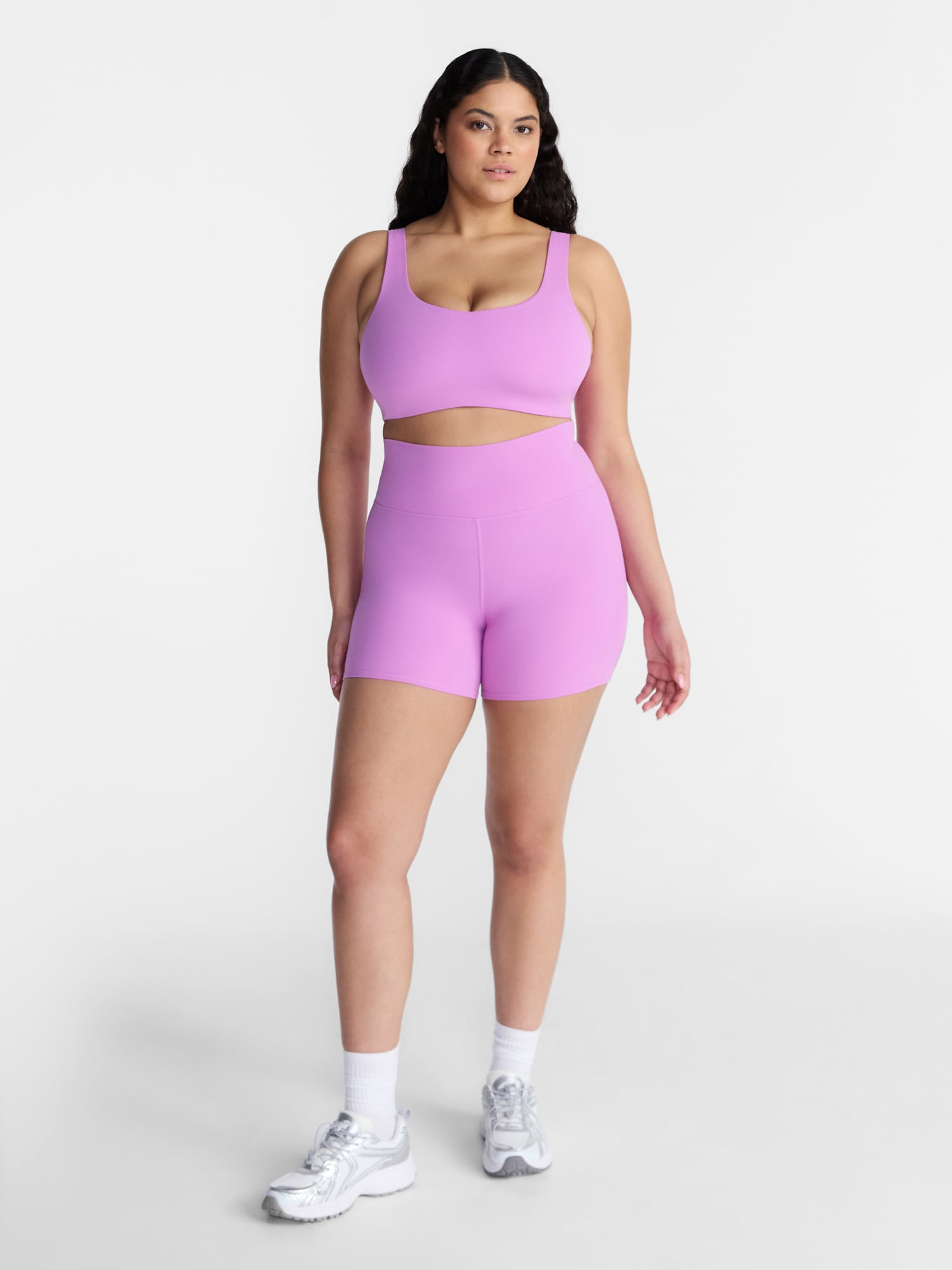 Avia Women's and Women's Plus SoftSculpt Bike Short, Sizes XS-4X