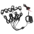 thumbnail image 3 of Exterior 6 uds Luz de chasis decoración Exterior del coche lámpara de neón RGB LED para ATV SUV ANGGREK Otros, 3 of 8