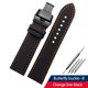 thumbnail image 3 of Correa de reloj de lona de nailon de 20 mm, 21 mm y 22 mm con base de cuero para Seiko No. 5 Water Ghost Citizen BM8475 Tudor Black Shield Bracelet, 3 of 5