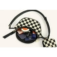 thumbnail image 3 of Checkered Canvas Crossbody Bags for Women Men Shoulder Purse Trendy Fashion Chest Waist Bum Bag Tote Handbag Wallets, 3 of 6
