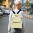 thumbnail image 7 of JIALIOU Mini Backpack Purse for Women Quilted Casual Daypack Small Travel Shoulder Bag, Pale Yellow, 7 of 7