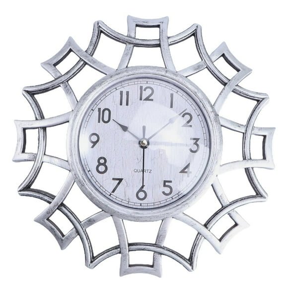 HLONK Horloges Murales pour Salon Manteau Ajouré Femme Bureau