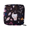 thumbnail image 1 of Puntoco Linda bolsa de almacenamiento de servilletas sanitarias, monedero portátil de viaje, bolsa de almacenamiento de tampones para llevar a la tía, almacenamiento en el hogar, 1 of 1
