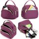 thumbnail image 5 of sac Bandoulire Pour Tlphone Pour Femme (violet), Sac Bandoulire Pour Fille En Nylon Avec Fermeture Clair, Portefeuille Mobile Fermeture Clair, 5 of 5