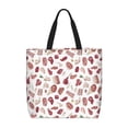 thumbnail image 1 of Easygdp Different Meat Bolsa Tote para Mujer, Bolso de Hombro para Trabajo, Playa, Viajes, Compras y Supermercado, 1 of 7