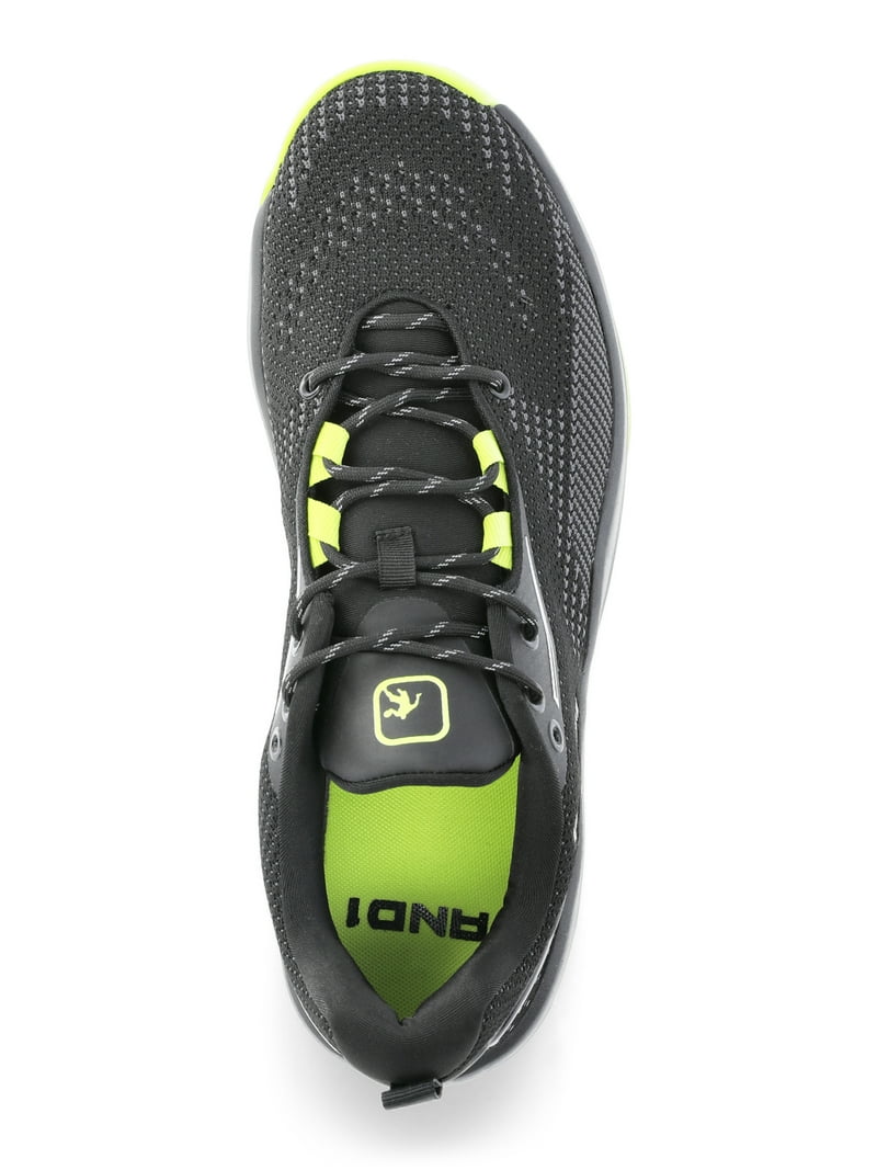 たっつあん AND1 men's Tangent Top Basketball Sneakers - Lace-Up Closure