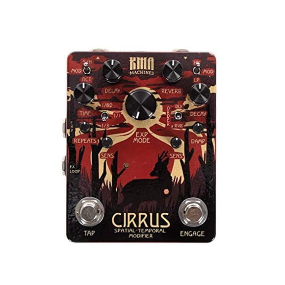 KMA Cirrus Delay Reverb Pedal w/Tap Tempo