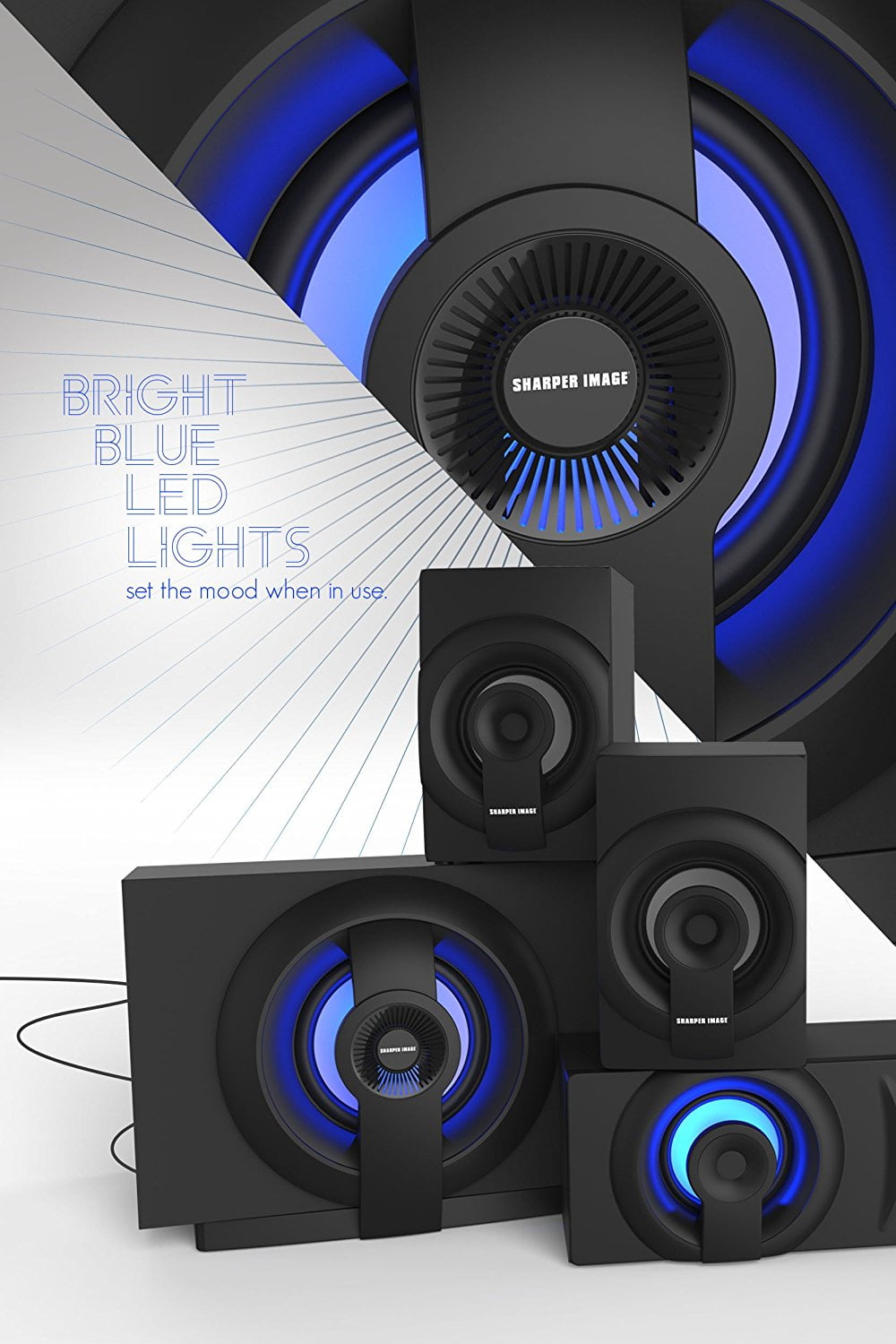 Sharper image hotsell multimedia audio system