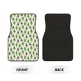 thumbnail image 2 of Naloa Christmas Trees Car Foot Mat Set of 4 Pieces - Universal Floor Liner Neoprene Full Set Floor Mats for Cars Trucks SUV, 2 of 7