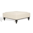 thumbnail image 6 of SAFAVIEH Couture Rosealina Contemporary Boucle Tufted Cocktail Ottoman, Ivory, 6 of 12