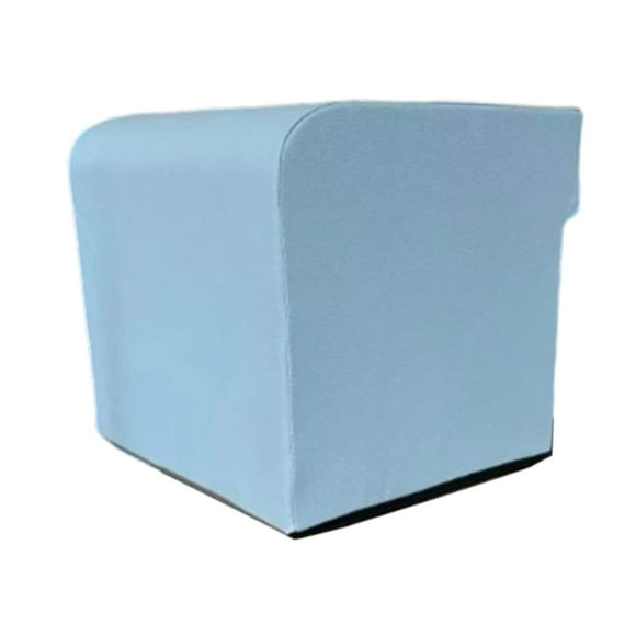Lipstore Hip Thrust Box PU Fitness Platform Glute Bridge Training Bench Booty Workout Box Light Blue