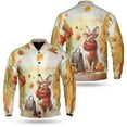 thumbnail image 3 of Welcome Fall Sphynx Enjoys School Time Autumn Fall Leaves All Over Print 3D Baseball Jacket Cat Lover Kitten Owner Gifts Idea Bomber Jacket Softball - 02013, 3 of 6