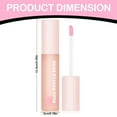 Expuqsift 2 Packs Lip Butters,Clear Color Changing PH Tinted Lip Gloss