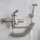 thumbnail image 4 of Single Handle Kitchen Faucet Wall Mounted With Hand Shower, With Spray Gun, Kitchen Sink, Stainless Steel Faucet, Hot/cold Water, Laundry Tub, Rotatab, 4 of 5