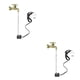 thumbnail image 1 of Monstrate Kits de fuentes de agua flotantes Luces corrientes Regalo de vacaciones Flujo invisible Type1 NO1, 1 of 6