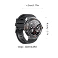 thumbnail image 3 of Wzzjkit Smart Sports Watch HD Smart Bracelet Advanced Bluetooth Calling and Extra Long Battery Customised Dials with Multiple Patterns, 3 of 6