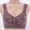 Purple, variant on CLOISE Bras for Older Women Front Closure Plus Size Front Closure Full Coverage No Underwire Bras for Seniors Wireless Front Close Push up Bras with Back Support Lace Everyday Bras Khaki XL