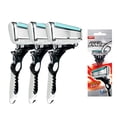 thumbnail image 2 of Cuchillas de afeitar de seguridad DORCO Pace para hombre de acero inoxidable 6 capas, 2 of 4