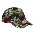 thumbnail image 3 of Fotbe Multicolored Butterflies Classic Baseball Cap, Adjustable Snapback Hats, Outdoor Baseball Hat for Men and Women Cotton Soft, 3 of 9