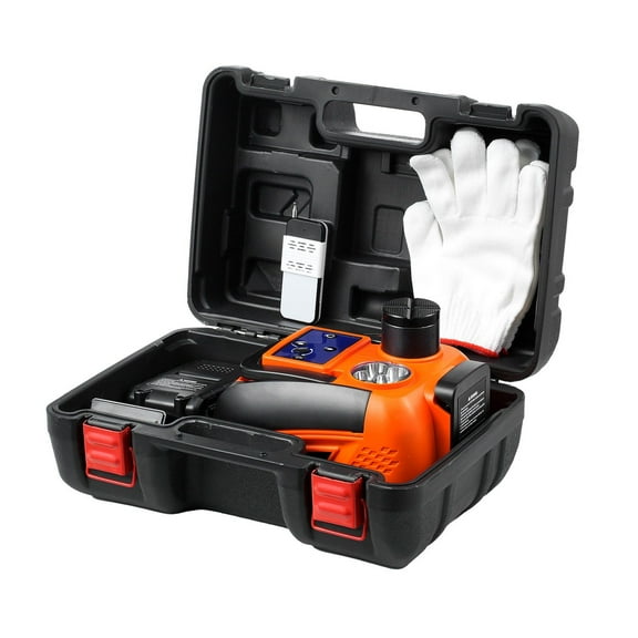 Wireless Remote Control Electric Car Jack 5 Tons 11000 lbs Portable Hydraulic Lift Kit for Vehicle Maintenance