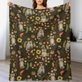 thumbnail image 5 of Raccoon Blanket Raccoon Gifts for Girls Women Raccoon Throw Blanket for Kids Adults Soft Warm Cozy Fleece Blanket for Couch Sofa 40"x50", 5 of 6