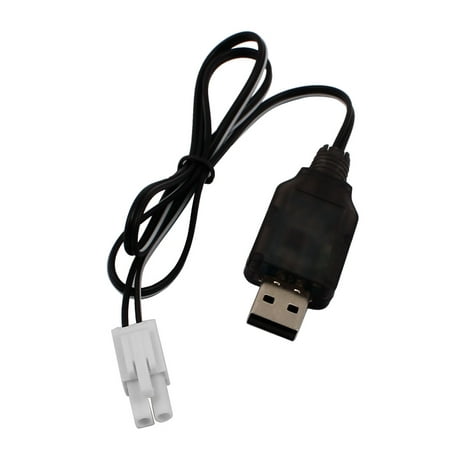 Image of EL-2P Reverse USB Charging Cable for RC Car 7.2V 250mA Ni-MH Ni-CD Battery
