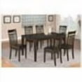 thumbnail image 2 of East West Furniture Dining Room 4 Table Top & 4 Chairs - Cappuccino, 2 of 2